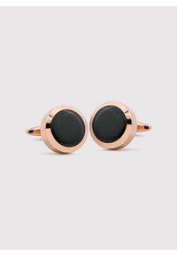 Pako Lorente - Okrągłe spinki do mankietów w złotym kolorze. Kolor: złoty #1