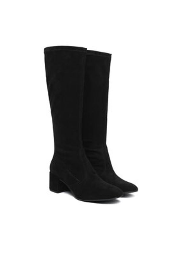 HÖGL Kozaki 0-134162-01000 Czarny. Kolor: czarny. Materiał: zamsz, skóra