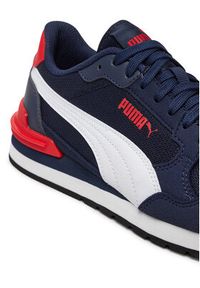 Puma Sneakersy St Runner v4 Mesh Jr 399876 02 Granatowy. Kolor: niebieski. Materiał: zamsz, skóra #4