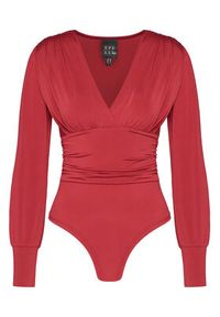 ACCESS FASHION Body 54-2018-324 Czerwony Slim Fit. Kolor: czerwony. Materiał: syntetyk