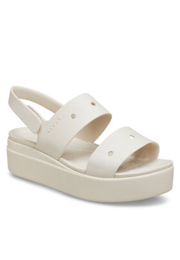 Crocs Sandały Brooklyn 4U 210676 Beżowy. Kolor: beżowy