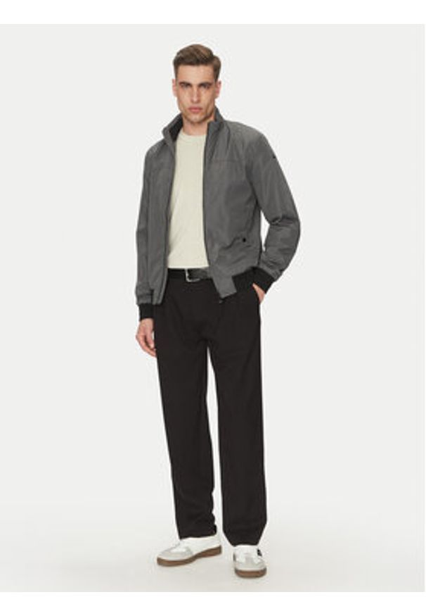 Geox Kurtka przejściowa Vincit M5522E T3205 F3277 Szary Regular Fit. Kolor: szary. Materiał: syntetyk