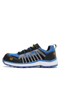 CAT Footwear Półbuty Charge S3 Hro Src + Esd Niebieski. Kolor: niebieski. Materiał: materiał, mesh