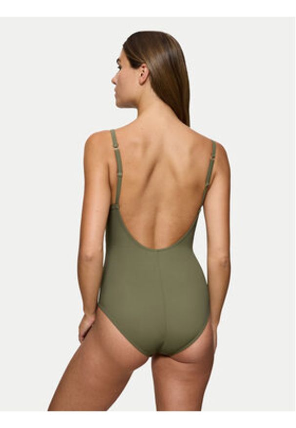 Triumph Strój kąpielowy Summer Twist 10222265 Zielony. Kolor: zielony. Materiał: syntetyk