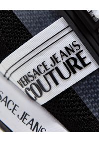 Versace Jeans Couture - VERSACE JEANS COUTURE - Męskie sneakersy w kolorze czarnym. Nosek buta: okrągły. Zapięcie: sznurówki. Kolor: czarny #3