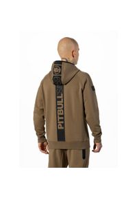 PITBULL - Bluza sportowa męska Pitbull West Coast Stafford Hooded. Typ kołnierza: kaptur. Kolor: brązowy