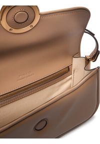 Pinko - PINKO Torebka Love Box Baguette Al 25-26 PLTT 105083 A26L Brązowy. Kolor: brązowy. Materiał: skórzane #3