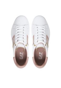 EA7 Emporio Armani Sneakersy X8X102 XK346 U445 Biały. Kolor: biały. Materiał: skóra