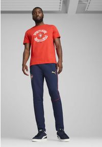 Puma - Męska koszulka Portugalia ftblNRGY PUMA Sport Red White. Kolor: biały, czerwony, wielokolorowy