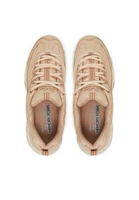 skechers - Skechers Sneakersy D'Lites-Good Neutral 149807/NAT Beżowy. Kolor: beżowy. Materiał: skóra