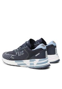 EA7 Emporio Armani Sneakersy X8X094 XK239 S331 Granatowy. Kolor: niebieski. Materiał: materiał