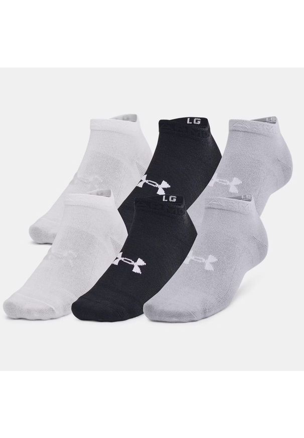 Skarpety sportowe Under Armour Essential 6-PAK. Kolor: czarny. Sport: turystyka piesza