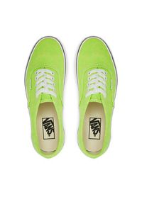 Vans Tenisówki Authentic VN000BW5CX21 Zielony. Kolor: zielony