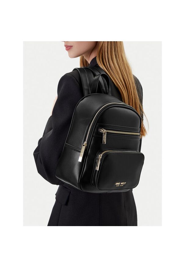 Plecak Nine West. Kolor: czarny