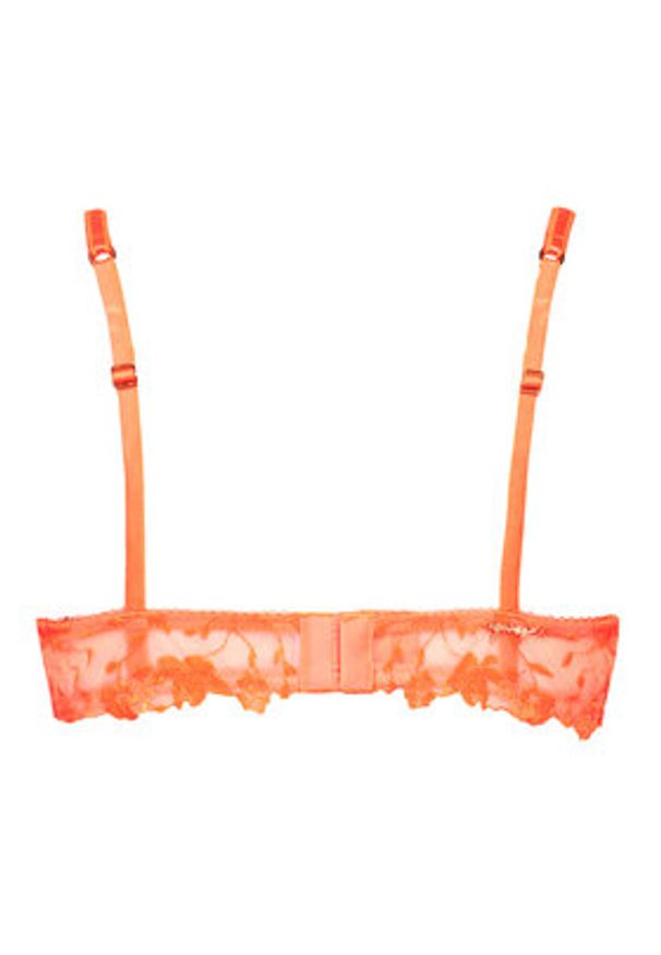 Guess Biustonosz z fiszbiną O5GC15 KCQC0 Pomarańczowy. Kolor: pomarańczowy. Materiał: syntetyk