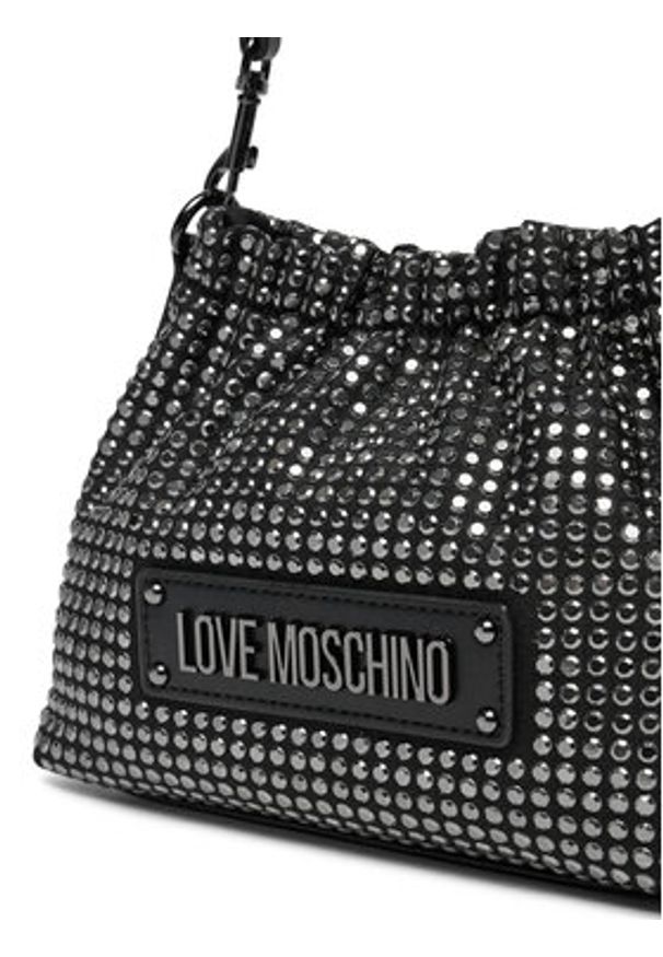Love Moschino - LOVE MOSCHINO Torebka JC4138PP1MLL100A Czarny. Kolor: czarny