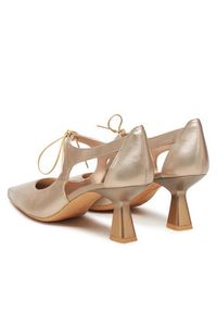 Hispanitas Czółenka Nova HV253934 Złoty. Kolor: złoty. Materiał: skóra #4