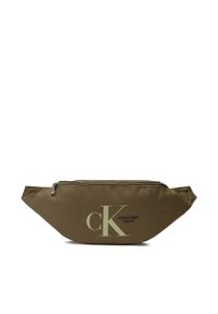 Calvin Klein Jeans Saszetka nerka Sport Essentials Waistbag Dyn K50K508886 Zielony. Kolor: zielony. Materiał: materiał