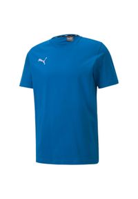 Koszulka Puma Team Goal 23 Casuals. Kolor: niebieski. Materiał: bawełna