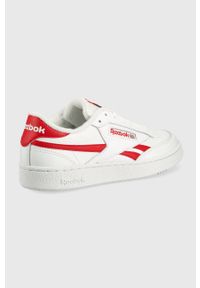 Reebok Classic sneakersy skórzane H04170 kolor biały. Nosek buta: okrągły. Zapięcie: sznurówki. Kolor: biały. Materiał: skóra. Model: Reebok Classic #5