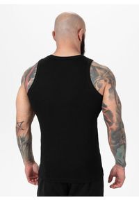 PITBULL - Tank top sportowy męski Pitbull West Coast Tank Top Small Logo. Kolor: czarny. Styl: sportowy