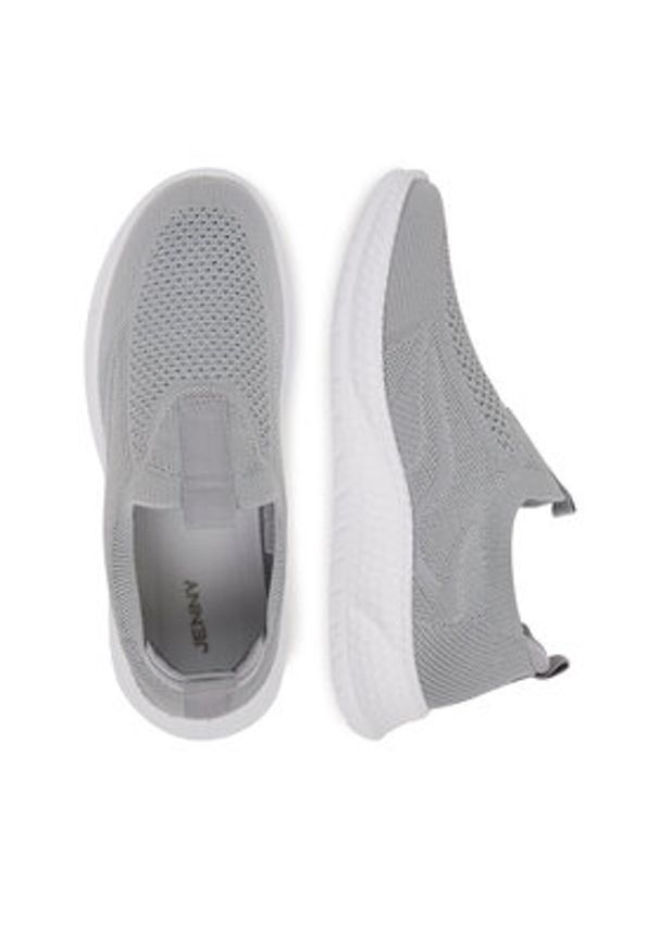 Jenny - JENNY Sneakersy WFA270923-2 Szary. Kolor: szary. Materiał: materiał