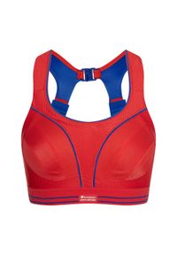 Stanik do biegania Shock Absorber Ultimate Run Bra. Kolor: czerwony, niebieski, wielokolorowy. Sport: bieganie #1