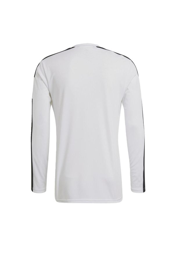 Adidas - Koszulka męska adidas Squadra 21 Long Sleeve Jersey. Kolor: biały, wielokolorowy, czarny. Materiał: jersey. Długość rękawa: długi rękaw. Długość: długie