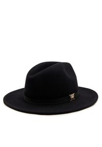 TOMMY HILFIGER - Tommy Hilfiger Kapelusz Distinct Fedora AW0AW16365 Czarny. Kolor: czarny. Materiał: materiał #1