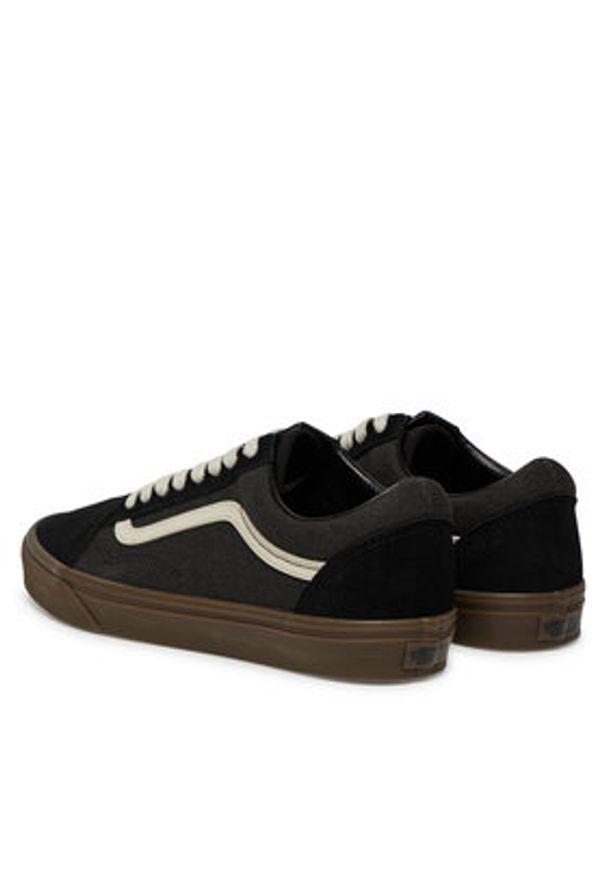 Vans Tenisówki Old Skool VN0A2Z42BMA1 Czarny. Kolor: czarny. Materiał: zamsz, skóra