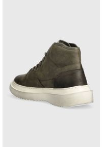 G-Star RAW - G-Star Raw sneakersy DEXTER MID NUB kolor zielony 2242048701.OLV. Zapięcie: sznurówki. Kolor: zielony. Materiał: guma #4