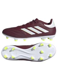 Adidas - Buty piłkarskie adidas Copa Pure.2 League Fg M IE7491 czerwone. Zapięcie: sznurówki. Kolor: czerwony. Materiał: guma, syntetyk. Sport: piłka nożna