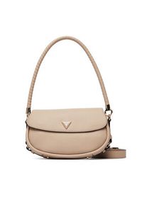 Guess Torebka Danya HWBG99 18190 Beżowy ciemny. Kolor: beżowy. Materiał: skórzane #3