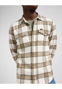 Lee - MESKA KOSZULA LEE CLEAN WESTERN SHIRT ECRU OCHRE PLAI 112371319 #3