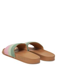 Roxy Klapki ARJL101232 Zielony. Kolor: zielony. Materiał: materiał #3