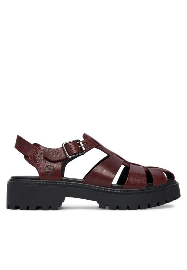 Sandały Timberland. Kolor: czerwony. Styl: street