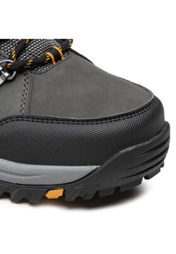 skechers - Skechers Trapery Daggett 204642CHAR Szary. Kolor: szary. Materiał: skóra