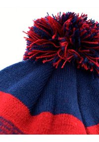 Czapka FC Barcelona dziecięca beanie - oficjalna licencjonowana. Kolor: niebieski