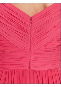 Luisa Spagnoli Sukienka koktajlowa Palagio 539672 Różowy Regular Fit. Kolor: różowy. Materiał: jedwab. Styl: wizytowy #3