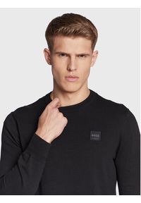 BOSS - Boss Sweter Kanovano 50471343 Czarny Regular Fit. Kolor: czarny. Materiał: bawełna #5