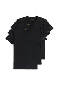 Polo Ralph Lauren Komplet 3 t-shirtów 714965508001 Czarny Slim Fit. Typ kołnierza: polo. Kolor: czarny. Materiał: bawełna