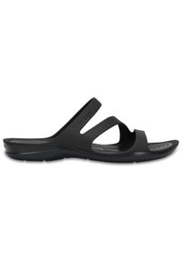 Damskie Klapki basenowe Crocs Swiftwater (W) Black - 203998-060 34-35. Kolor: zielony, wielokolorowy, czarny, brązowy. Materiał: materiał, syntetyk