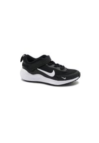 Buty do biegania dla dzieci Nike 003 Revolution 7 Psv. Zapięcie: rzepy. Kolor: czarny. Materiał: materiał, syntetyk, tkanina. Szerokość cholewki: normalna. Model: Nike Revolution