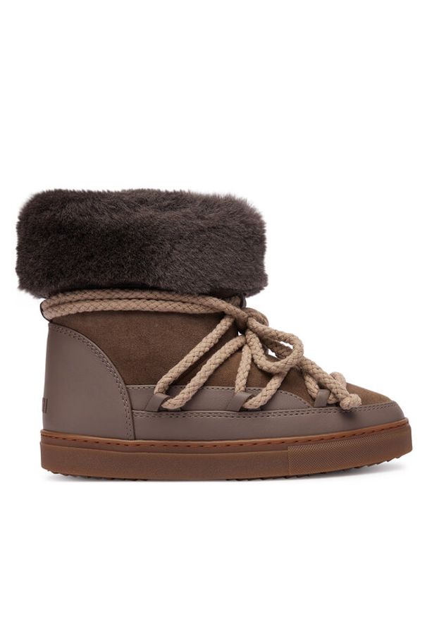 Inuikii Śniegowce Classic High 1001.002.0072 Brązowy. Kolor: brązowy. Materiał: skóra, zamsz