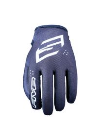 FIVE GLOVES - Rękawiczki dziecięce XR-RIDE - czarne - L/05. Kolor: czarny. Materiał: skóra. Sport: kolarstwo #1