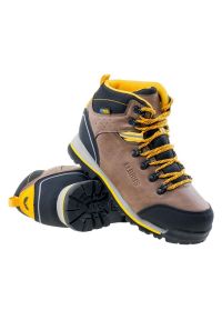 Buty Elbrus Taner Mid Wp Teen 92800184201 beżowy. Kolor: beżowy. Materiał: materiał, guma. Szerokość cholewki: normalna. Sport: turystyka piesza #2