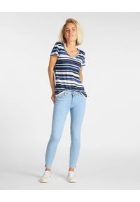 Lee - LEE SCARLETT SKINNY CROPPED DAMSKIE SPODNIE JEANSOWE LIGHT COROVAL L30CMFOC 112106363 #2