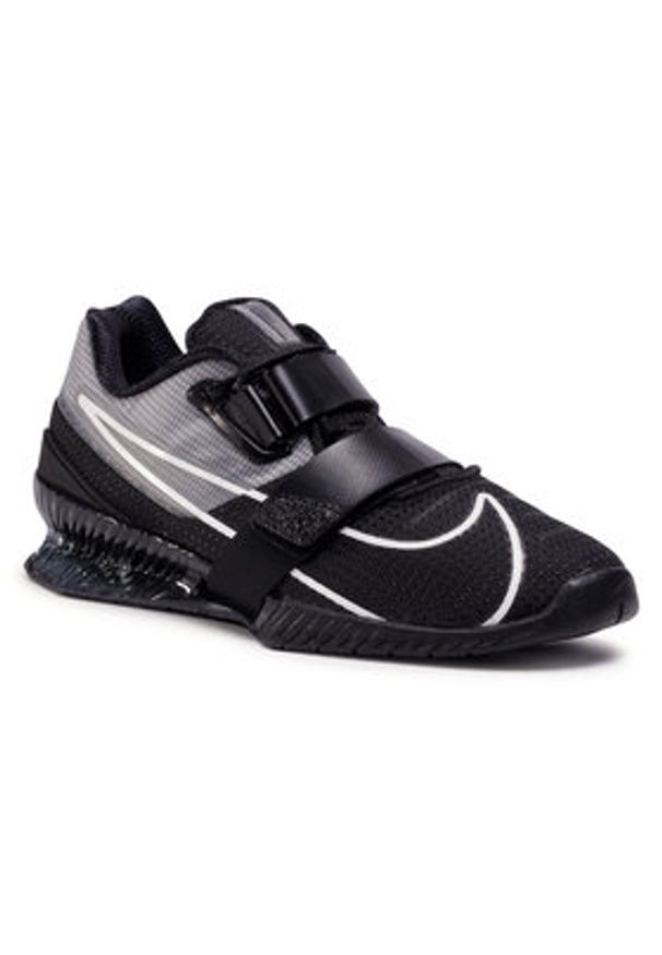 Nike Buty na siłownię Romaleos 4 CD3463 010 Czarny. Kolor: czarny. Materiał: materiał. Sport: fitness