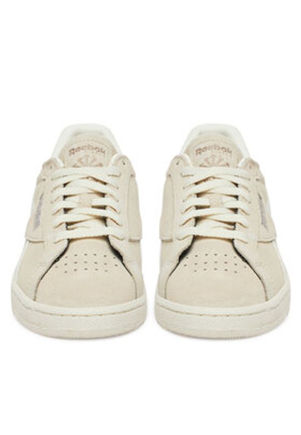 Reebok Sneakersy CLUB C GROUNDS UK 100220809 Beżowy. Kolor: beżowy. Materiał: zamsz, skóra. Model: Reebok Club