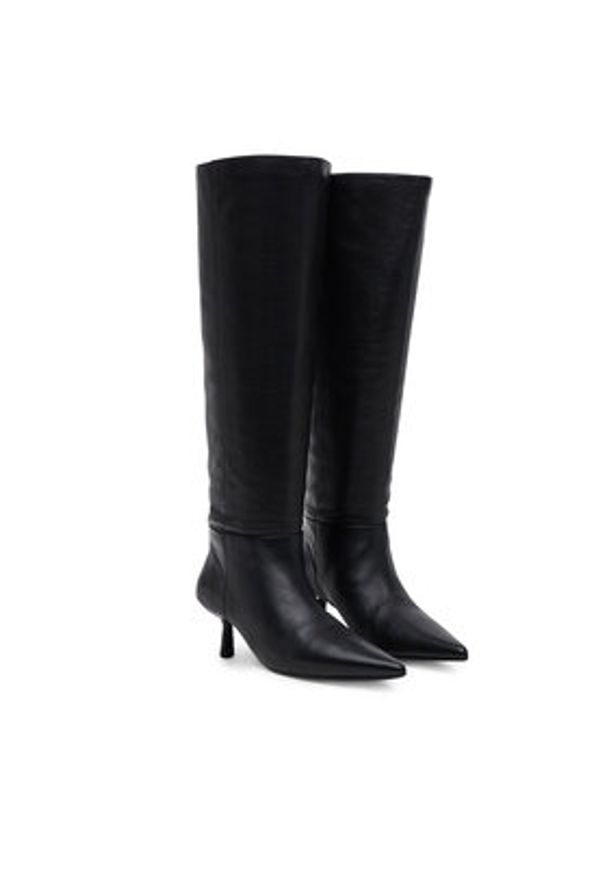 Vagabond Shoemakers Kozaki Lykke 5814-501-20 Czarny. Kolor: czarny. Materiał: skóra